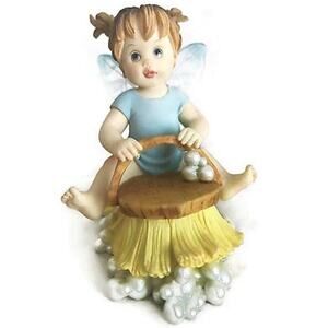 My Little Kitchen Fairies Helping Hand Fairie Scrub Brush Angel Fairy Figurine